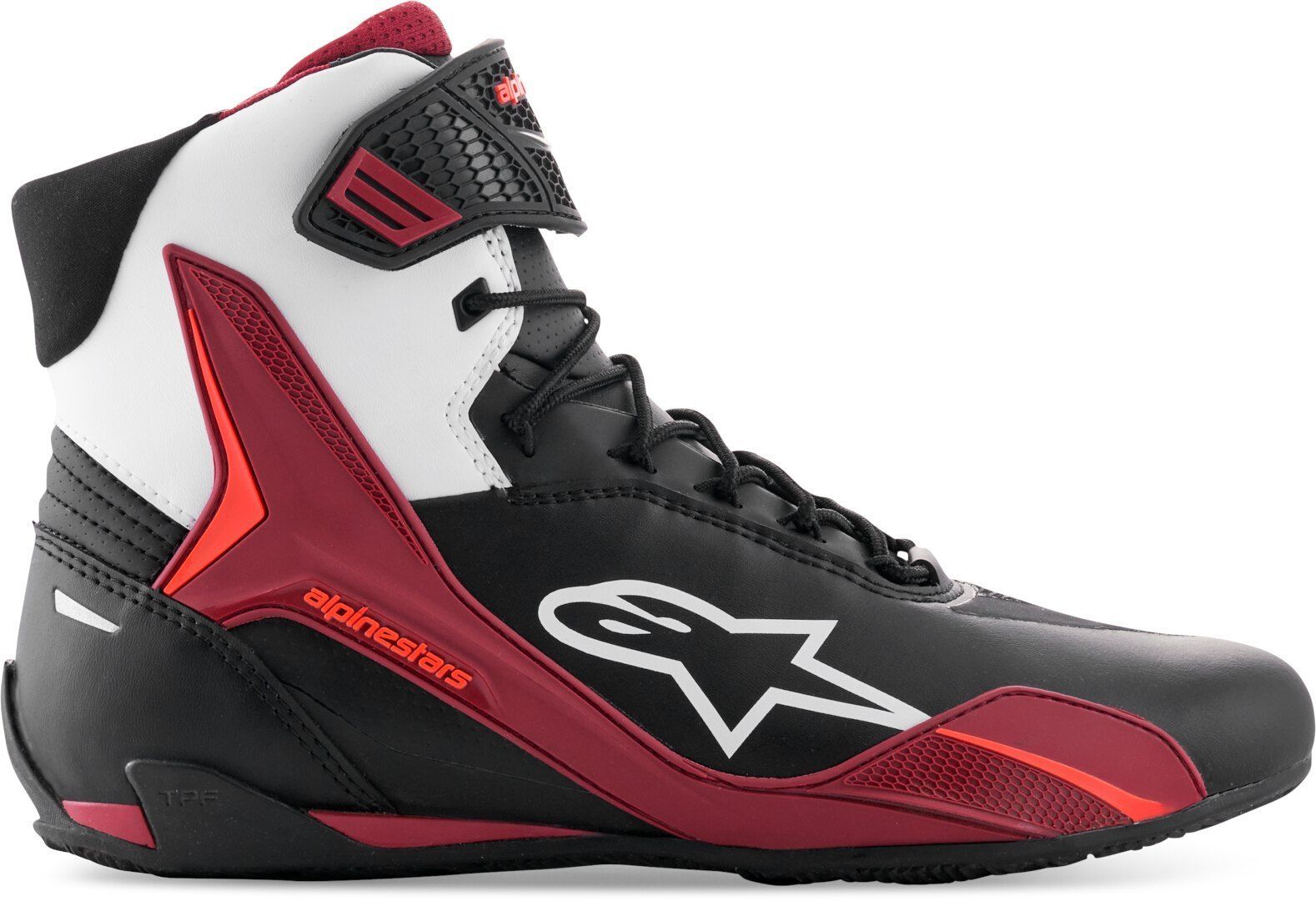 Alpinestars Faster-4 Black/Red/White Shoes : Delivery in 10 Days